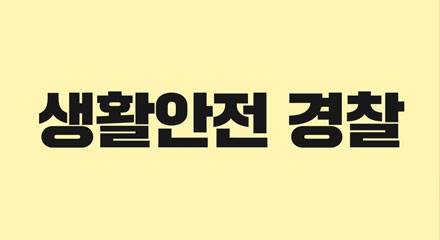 생활안전 경찰